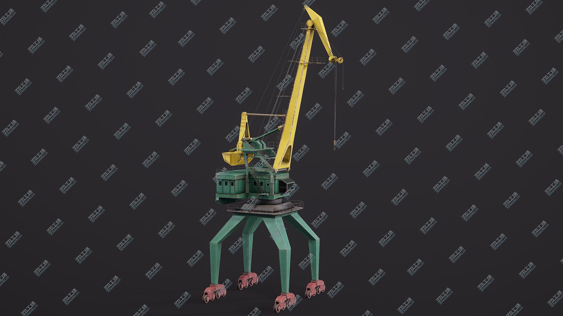 images/goods_img/2021040233/3D model Port Crane Green/3.jpg